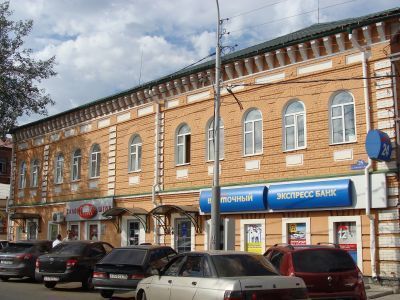 Дом купца А.С.Шошина. Кирпичный стиль