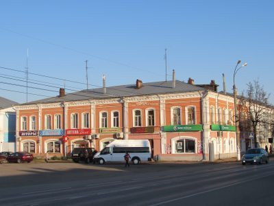 Дом Куликовых, в котором в апреле 1918 г. проходил первый уездный съезд Советов рабочих, солдатских и крестьянских депутатов