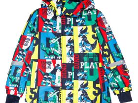 Куртка текстильная с полиуретановым покрытием для мальчиков