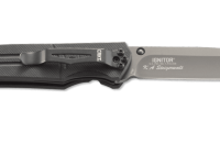 Полуавтоматический складной нож Ignitor T, CRKT 6860, сталь 8Cr14MoV Titanium Nitride, рукоять стеклотекстолит G10