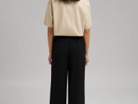 Брюки-палаццо с эластичным поясом