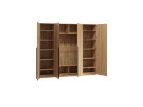 Распашной шкаф Кимбол 4-240x210 Дуб Барбера