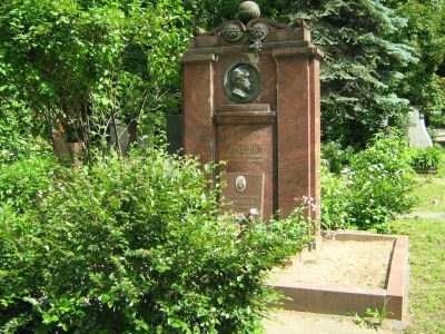 Могила Лебедева Петра Николаевича (1866-1912)