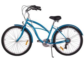 Женский велосипед Stels Navigator 150 Lady 21-sp V010, год 2025, цвет Синий, ростовка 17