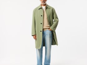 Мужской свитер Lacoste на молнии из органического хлопка