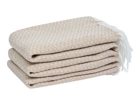 Плед Valenza, бежевый