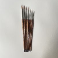 Кисть колонок Art Secret 655R, длинная ручка