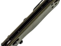 Складной нож Kizer Drop Bear 2, сталь Nitro-V, рукоять микарта, зеленый