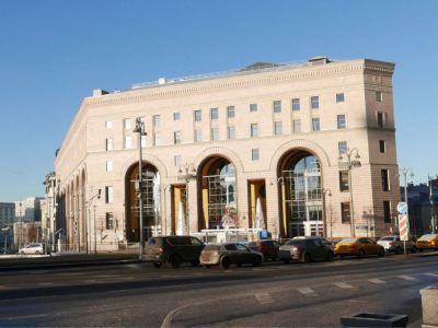 Универмаг "Детский мир", 1953-1957 гг., арх. А.Н.Душкин, инж. Л.М.Глиэр, соавторы Г.Г.Аквилев, И.М.Потрубач