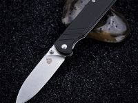 Складной нож QSP Parrot, сталь D2, рукоять G10, черный