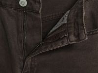 Прямые джинсы со средней посадкой, Коричневый