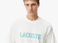 Мужская футболка Lacoste Loose Fit из органического хлопка