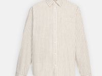Рубашка свободного силуэта в полоску