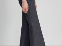 Брюки изо льна и хлопка