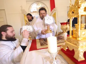 В Нерюнгри освятили храм святого Николая Чудотворца