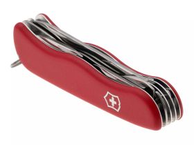Нож перочинный Victorinox Outrider 0.8513, сталь X50CrMoV15, рукоять нейлон, красный