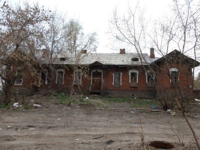 Дом жилой комплекса сооружений станции «Ново-Николаевск» Алтайской железной дороги