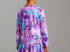 Платье трикотажное для девочек