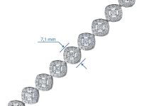 Браслет из белого золота э4712бр04201512_white