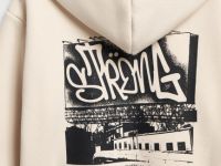 Худи с принтом для мальчиков, Бежевый