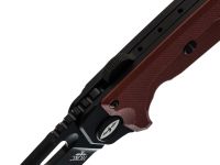 Складной нож НОКС Кугуар, сталь D2, рукоять титан/G10, красный