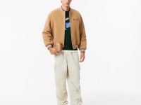 Мужской шерстяной свитер Lacoste с круглым вырезом