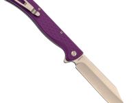 Складной нож Daggerr Toothpick BW, сталь 8Cr14MoV , рукоять фиолетовый FRN