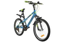 Детский велосипед Novatrack Extreme 20, год 2021, цвет Зеленый