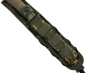 Армейский нож Милитари, сталь AUS-8, рукоять хаки, Кизляр