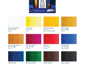 Набор гуаши "Мастер-Класс" 16 цв*20 мл