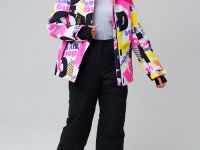 Куртка текстильная с полиуретановым покрытием для женщин