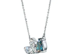 Колье из серебра с и топазом э0671кл02260368_white