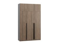 Распашной шкаф Кимбол 3.1-150x250 Орех Карини