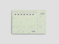 Настольный планировщик FALAFEL BOOKS А4 Salad days