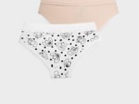 Трусы трикотажные для девочек, 3 шт в комплекте