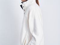 Толстовка с контрастной отделкой и воротником-стойкой