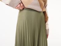 Женская плиссированная юбка Lacoste