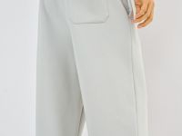 Брюки с эластичным поясом, Серый