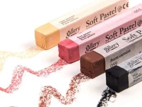 Пастель сухая профессиональная Mungyo, квадратная, цвет № 024 перманентный зеленый