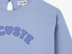 Детская хлопковая футболка Lacoste