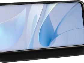Чехол-книжка Krutoff Magnet для Huawei Nova 13i Чёрный