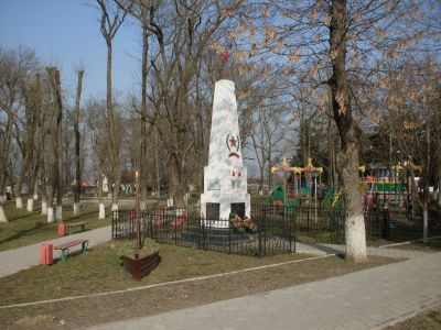 Место казни красноармейцев в годы гражданской войны