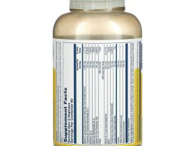 Solaray, Mega B-Stress, с медленным высвобождением, 240 веганских капсул