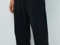 Джоггеры из трикотажа, Черный