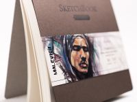 Скетчбук для графики Малевичъ "GrafArt" серый 21х29 см 80 л 150 г