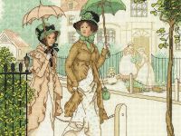 Набор для вышивания PANNA "Дамы на прогулке"