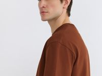 Футболка из плотного хлопка, Оранжевый