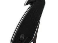 Автоматический складной нож со стропорезом Viking Nordway KA103-1, сталь D2, рукоять G10