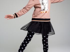 Колготки трикотажные для девочек