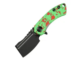 Складной нож Kansept Mini Korvid Zombie, сталь 154CM, рукоять алюминий